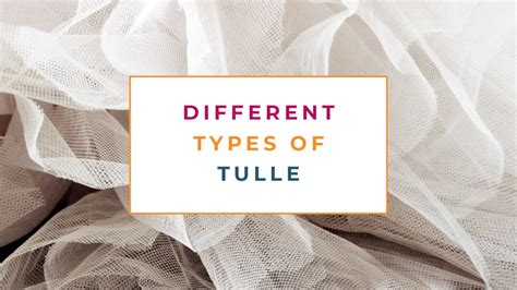 tüll material|Types Of Tulle Fabric